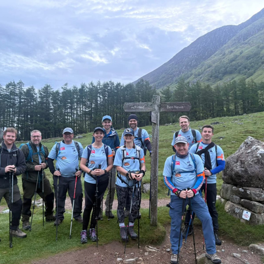 Sterling Supergroup's 60th Anniversary Climb